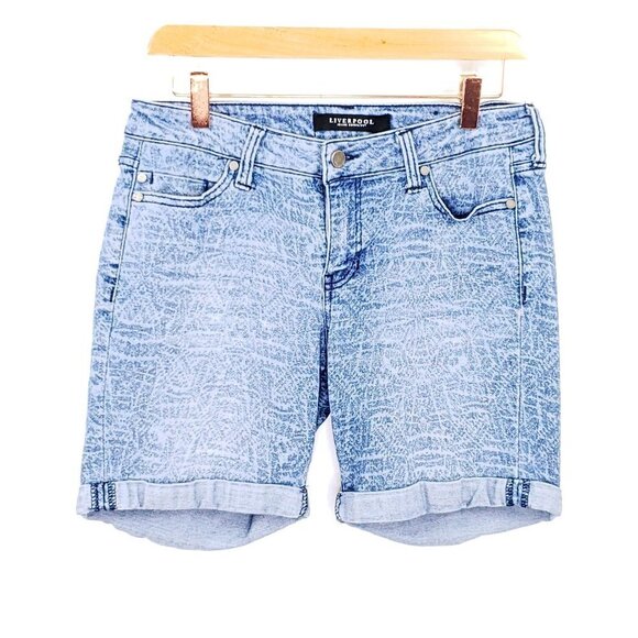 Liverpool Jeans Company Pants - Liverpool short Bermuda jean shorts size 4